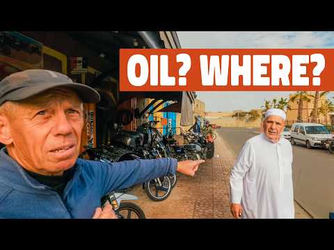 My Bike Is Leaking Oil in Morocco (Out of Options) 🇲🇦 | S1E140