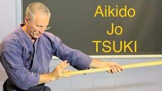 Aikido Jo Thrust TSUKI tutorial