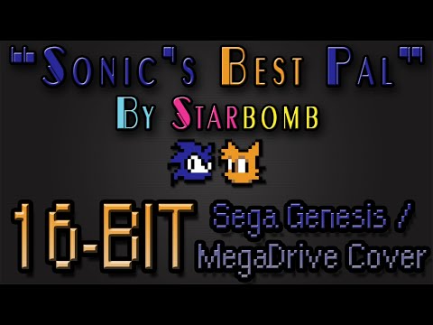 Sonic's Best Pal - Starbomb (16-BIT Sega Genesis / Mega Drive Cover)