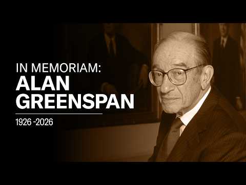 アラン・グリーンスパン元FRB議長、100歳で死去 (Alan Greenspan, former Federal Reserve chairman, dies at 100)