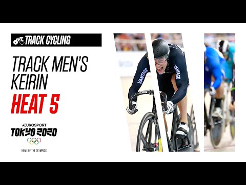 TRACK CYCLING | Men's Track Keirin Heat 5 - Highlights | Olympic Games - Tokyo 2020