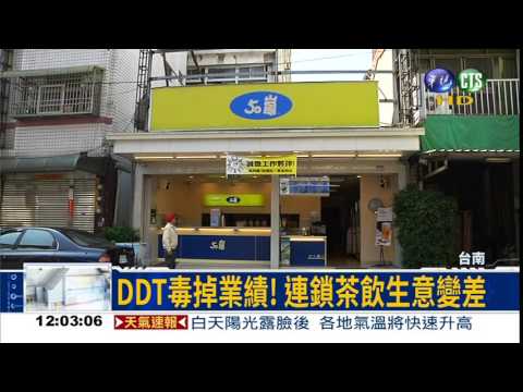DDT毒掉業績! 茶飲生意變差