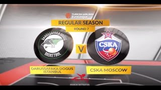 EuroLeague - CSKA Moscou - Darussafaka - Nando De Colo - Adrien Moerman