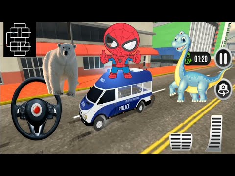 Policeman Ambulance Patient Simulator - Emergency Doctor Game - Android Gameplay #67
