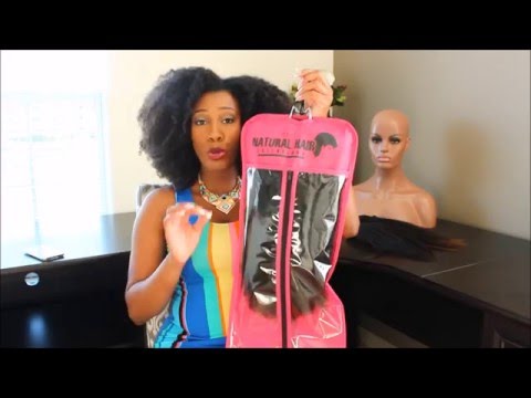My Natural Hair Extensions storage & carrier!