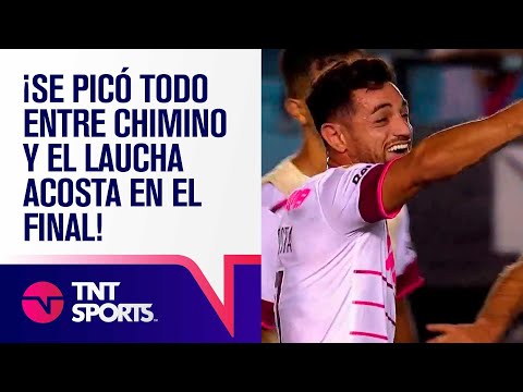 ¡Se PICÓ todo entre CHIMINO y el Laucha ACOSTA en el final en SARANDÍ! 😡🔥