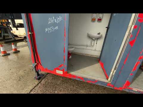 24ft x 10ft CONTAINERISED TOILET BLOCK.. ..1959. - Image 2