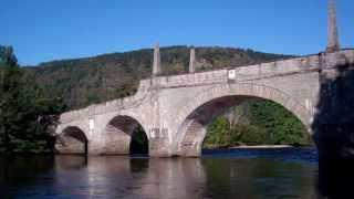 preview picture of video 'Autumn General Wade's Bridge River Tay Aberfeldy Highland Perthshire Scotland'