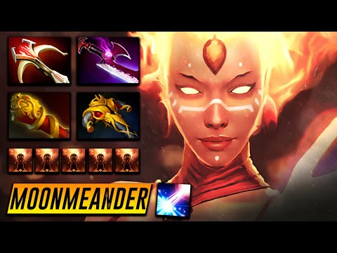 MoonMeander Lina Slayer - Dota 2 Pro Gameplay [Watch & Learn]