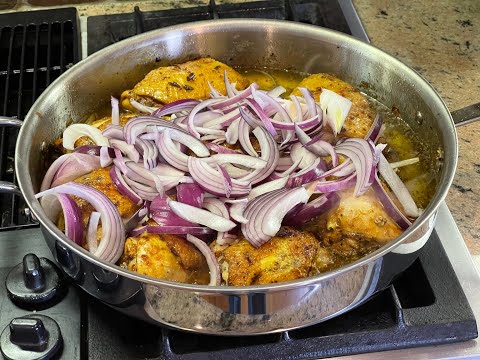 Moroccan Chicken Recipe A taste from the other side of the world! 4K