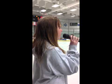 Jo-Jo Sings the National Anthem