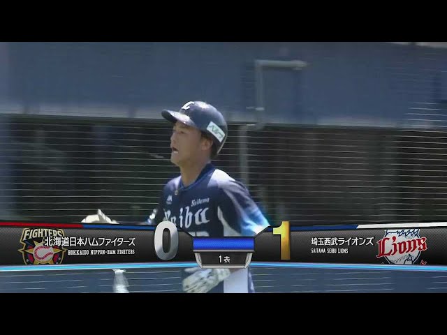 【ファーム】ライオンズ・綱島 初回に先制のソロホームランを放つ!! 2021/8/4 F-L(ファーム)