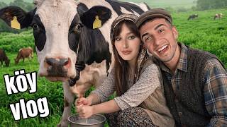 KÖYDE 1 GÜN!  @MertGultass @SibelOzekici​