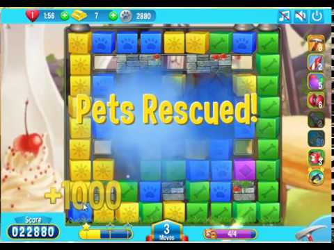Pet Rescue Saga Level 2393 - NO BOOSTERS