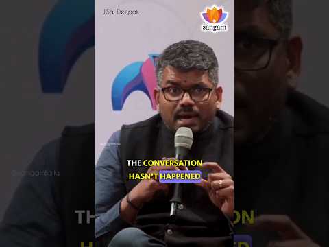 Manusmriti Par Baat Tab Hogi Jab... | J Sai Deepak | #sangamtalks