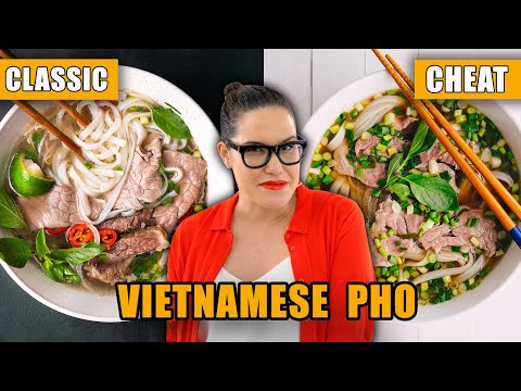 Vietnamese Pho 🍜 CLASSIC vs CHEAT | Marion's Kitchen