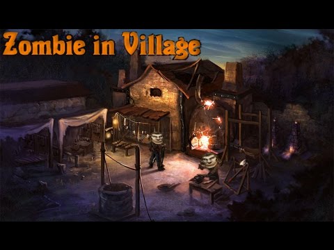 Warcraft III (Zombie in village) #1 Выживаем вдвоём
