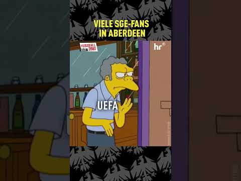 UEFA: "Fan-Verbot", Eintracht-Fans: "Juckt" 🤷 | UECL #shorts #sge