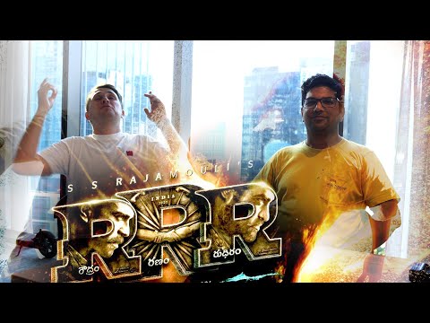 RRR Glimpse Reaction by Aussie and Indian - NTR, Ram Charan | SS Rajamouli | 7 Jan 2022