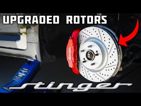 KIA STINGER BEST Rotor Upgrade l How to install