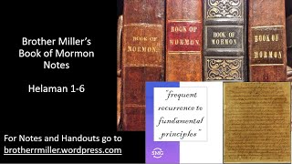 Come, Follow Me - Helaman 1-6