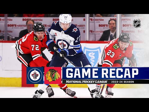 Jets @ Blackhawks 2/23 | NHL Highlights 2024
