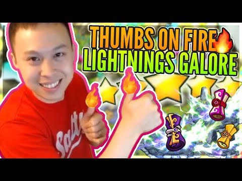 Magic Thumbs = NAT 5 DREAMS Become REALITY! - SUPERB Day Of Lightnings & NAT 5s - Summoners War