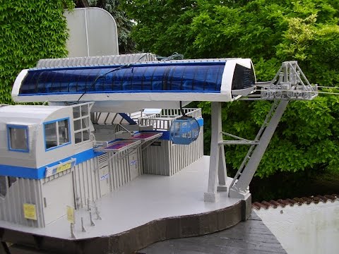 Modellseilbahn Top Express (Herbst 2007)