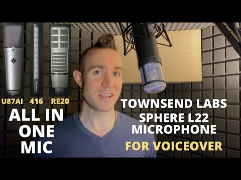 The Only Voiceover Mic You'll Ever Need? Townsend Labs Sphere L22 Microphone Review and Guide