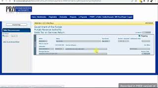 How to File PRA Sales Tax Return| File Monthly Sales Tax Return for Services#pra