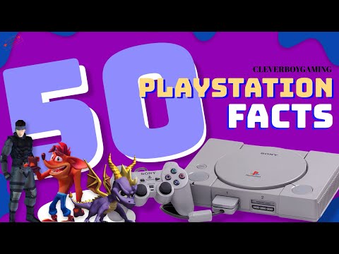 50 FACTS AND EASTER EGGS ABOUT THE SONY PLAYSTATION(PS1)