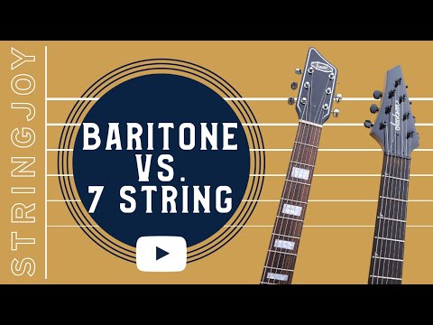 Baritone vs. 7 String Guitar: Battle of the B Strings!