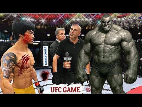 UFC 4 Bruce Lee Vs. Space Man 3 Rematch 2 Ea Sports