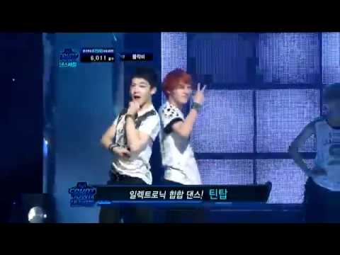 [Dⓐncⓔ Bⓐttlⓔ] Teen Top @ M!Countdown [110825].mp4