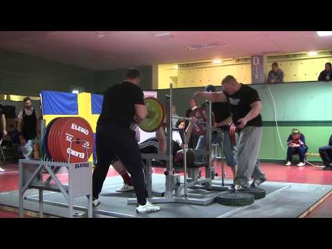 Andreas Olofsson 420kg Total Klassisk Styrkelyft Kalles Minne 29/3 2014