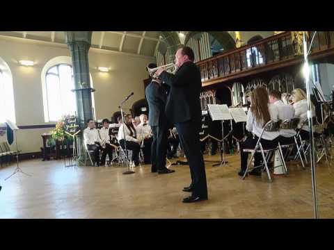 Greensleeves - Paul Richards with Cornwall Youth Brass Band
