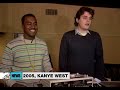 Kanye West With John Mayer In The Studio 4k Upscale