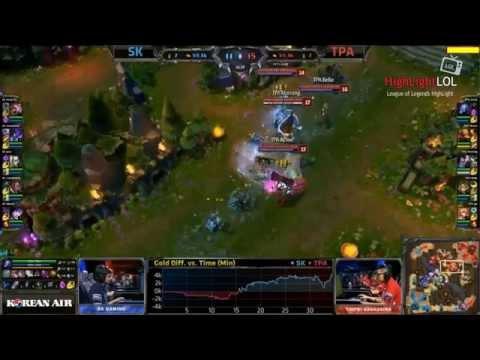 Highlight SK vs TPA Day 3 SK Gaming vs Taipei AssassinsLoL World Championship 2014