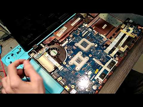 Бесполезное видео прогрев чипа на ноутбуке Packardbell