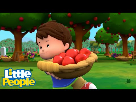 Fisher Price Little People | Apple Picking! | New Episodes | Kids Movie - Kids TV Series, Kingdom Kids Zone - Little People - Fisher Price