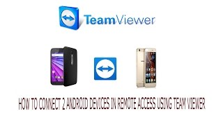 Download the video "HOW TO CONNECT 2 ANDROID DEVICES IN REMOTE ACCESS USING TEAM VIEWER"