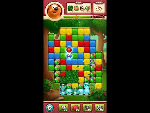 Toon Blast Level 6485 - NO BOOSTERS 🐻🐺🐱 | SKILLGAMING ✔️