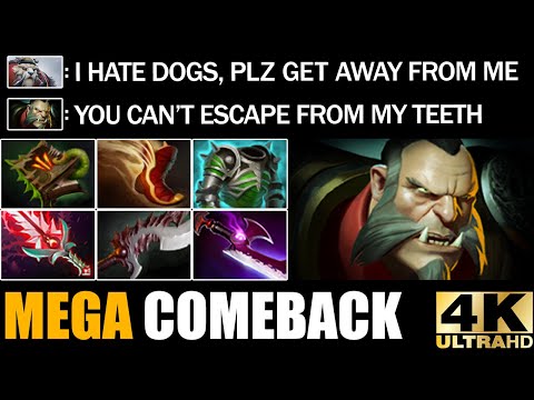 Imba Scepter Double Woft Lycan + Juggernaut VS Mega Creeps - Epic Comeback Dota 2 Pro Rank Gameplay