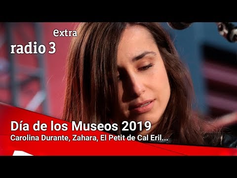 Día de los Museos 2019 - Carolina Durante, Zahara, Axolotes Mexicanos, El Petit de Cal Eril...