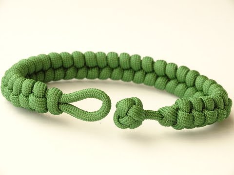 How to Make a "Stitched Switchback"1 Strand Diamond...