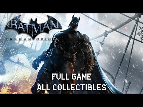 Batman: Arkham Origins - Full Game All Collectibles Longplay Walkthrough