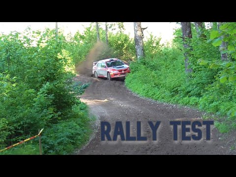 Rally TEST Mitsubishi Lancer Evo IX