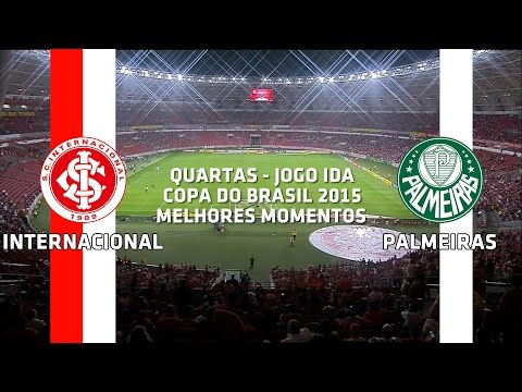 Melhores Momentos - Internacional 1 x 1 Palmeiras - Copa do Brasil - 23/09/2015