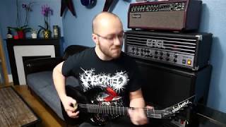 Dying fetus - In the trenches Guitar Cover