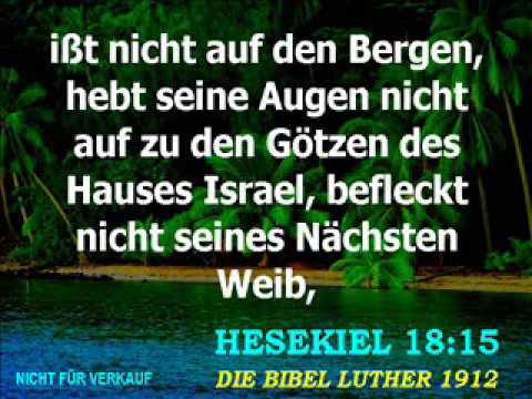 Der Prophet Hesekiel - Kapitel 18